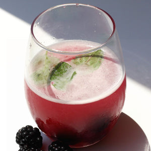 Black Raspberry + Pomegranate Collagen Sparkling Water